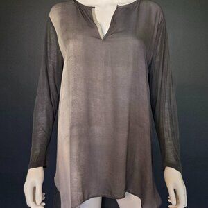 Elie Tahari Silk Blouse Gradient - XL